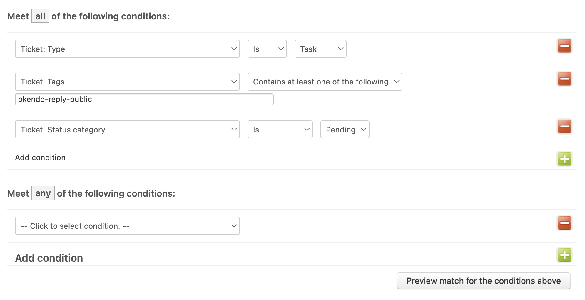 Zendesk automation Okendo Publish Review - Public